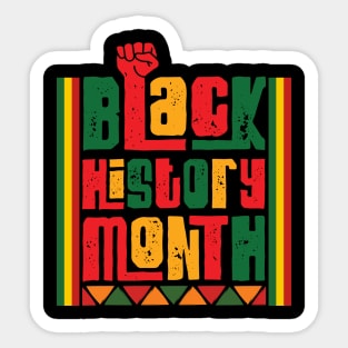 Black History Month Sticker